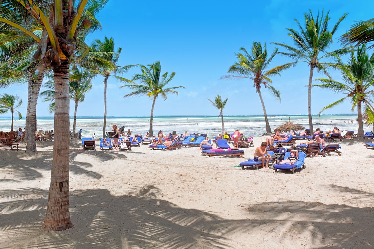 Города центры пляжного отдыха. Watamu Beach.